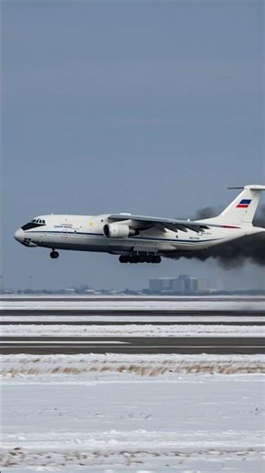 AN-124 ENGINE COLLAPSED IN AIR — EMERGENCY RETURNED TO TOLMACHEVO #aircrash #aviation