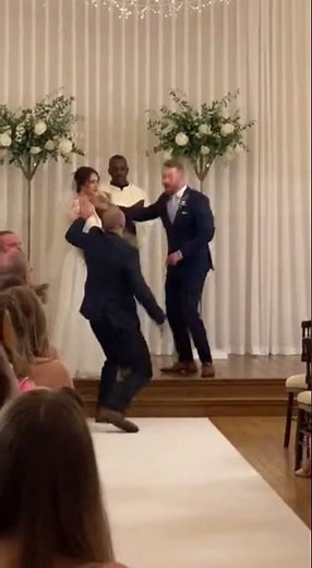 The Wedding Was Perfect…Until a Stranger Walked In and Everything Turned Violent #viral WeddingChaos