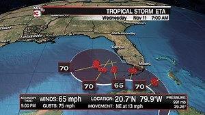 Latest Eta National Hurricane Center Advisory and satellite imagery. For complete information go to https://www.katc.com/weather | KATC-TV 3: Acadiana's Newschannel