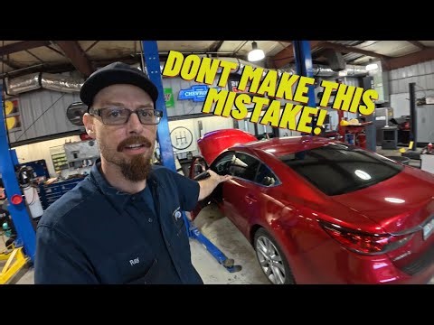 Incompetent Mechanic? Easy Job FAILED! Mazda 6 Oil Leak