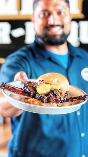 See you in East Nashville. Check out the Pitmaster Competition entry from 5 Points in week 2 🤤 #edleysbbq #nationalbbqmonth #beef #beefribs #sandwich #bbq #nashville #nashvilletn #eastnashville #fivepoints | Edley's Bar-B-Que