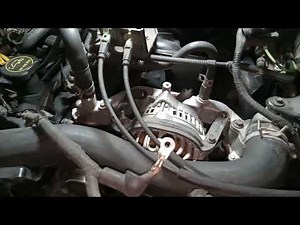 2004 Ford Expedition 5 4 Alternator Replacement