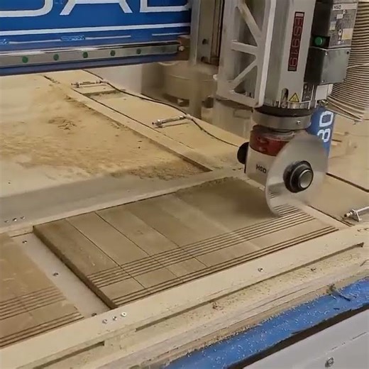 Check out this aggregate saw blade attached to a ShopSabre IS 408!