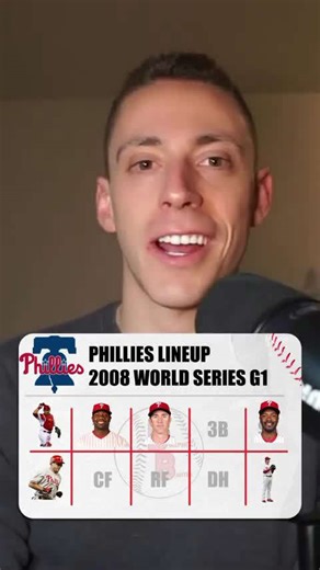 Do we remember the 2008 Phillies World Series lineup? #phillies #baseball #mlb #trivia