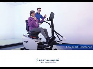 Recumbent Elliptical Cross Trainer | Total Body Recumbent Elliptical | Cross Training Recumbent Bike