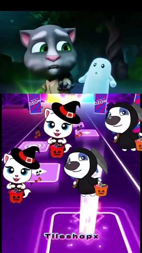 Talking Tom coffin dance |Tiles hop🎶🔥#tilesgop #coffindance