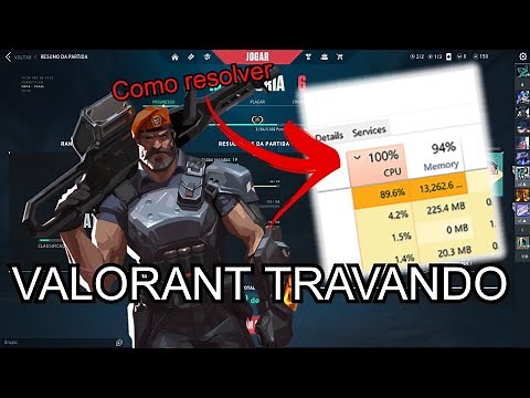 Valorant usando 100% do CPU - SOLUÇÃO DEFINITIVA (Valorant travando no Comp)