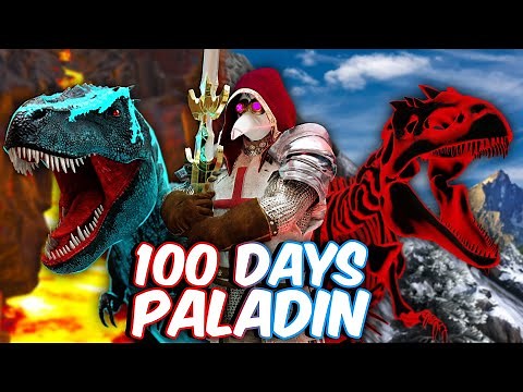 I Spent 100 Days as a Paladin in ARK Gaia... Here's What Happened
