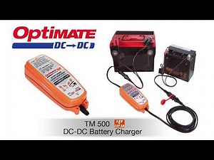 OptiMate DC to DC (EN): TM500v2 12V to 12V 2A smart battery charger