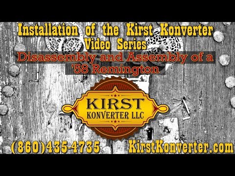 Disassembly and Assembly of a '58 Remington