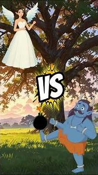 The Ogre vs The Fairy 🤯 #fairytales #moralstory #shorts