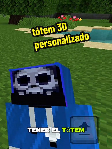 Crea tu Tótem 3D Personalizado en Minecraft Bedrock