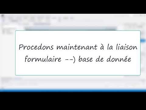 Comment connecter une base de donnée Ms Access a Visual Basic. Net