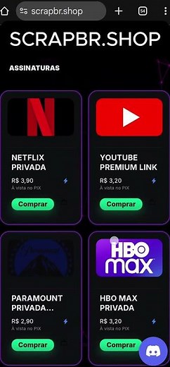 Streaming services at the best prices in Brazil! Netflix, HBO, Prime, and more, series and movies...
