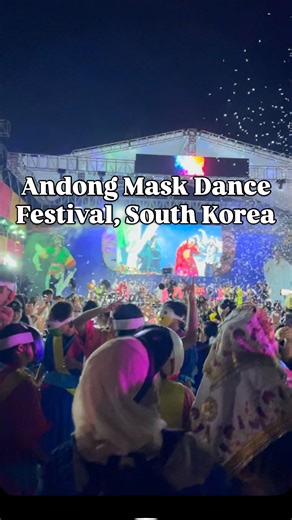 Monica & Danny Leli | The Andong Mask Dance Festival featured an opening ceremony of international dance teams representing the culture and love of their home... | Instagram