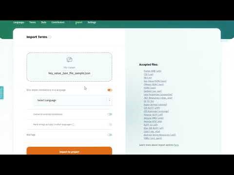 JSON localization: How to translate .json files