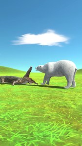 Crocodile vs Polar bear | The Burner Guy