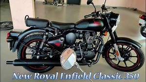 2020 Royal Enfield Classic 350 BS6 With Matte Black & Gunmetal Grey Colour Spotted |Price | Features