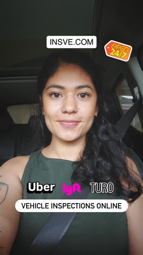 Insve.com on Instagram: "Modern life is insane. You can order food, dates, groceries, and therapy from your phone… But, car inspections? Still stuck in 1995. INSVE fixed that. Online inspections for everyone—Uber and Lyft warriors, Turo entrepreneurs, HopSkipDrive care drivers. It’s efficient. It’s kind of futuristic. Also, you don’t have to talk to anyone if you don’t want to. Which is honestly underrated. INSVE.com #uberdriver #lyftdriver #uberinspection #vehicleinspection #lyftinspection"