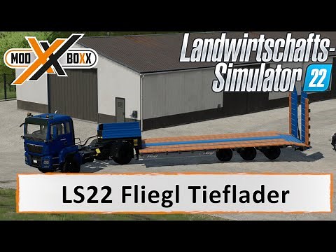 LS22 Mods | LS22 Fliegl SDS350J Tieflader | LS22 Modvorstellung |