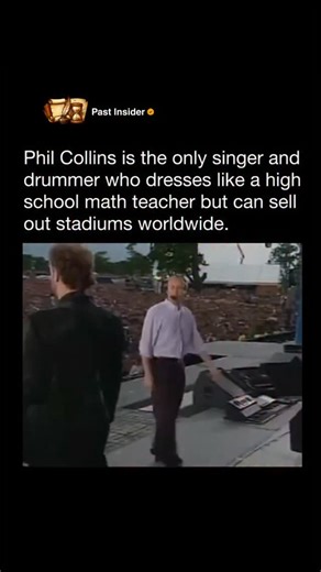 Past Insider | History on Instagram: "What a legend 👏🥁 Phil Collins performing “In the Air Tonight” live at Knebworth 1990 is one of those unforgettable music moments. His voice, the atmosphere, and that iconic drum build-up made it timeless. Follow @pastinsider for more 🎶✨ Phil Collins rose to fame with Genesis before becoming one of the biggest solo stars of the 80s and 90s. Blending pop, rock, and soul, he proved that powerful songwriting and stage presence could inspire generations worldw
