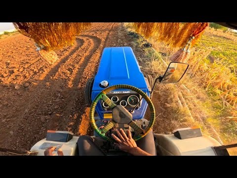 POV Village Farming with Tractor 🚜 | Full Work in 4K