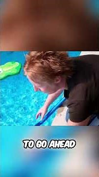 Pool Vacuuming Hack: Master Your Skimmer in Seconds! #shorts