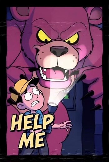 🐻😱 Cartoon Freddy SNAGS the Guard! Epic FNAF Chase 🔥 #fnafanimation #fnaf #freddyfazbear #fnafshort