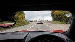 Jaguar F-Type R tackles mountain roads: Speed, handling, and scenic adventures