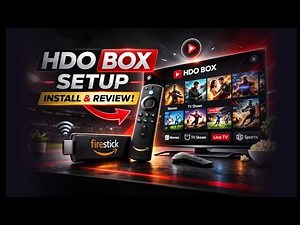 HDO Box On FireStick | Full Setup & Review!