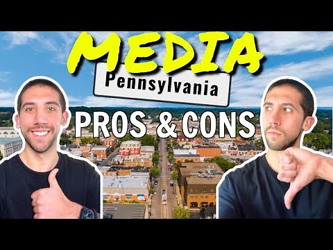 Living in Media Pennsylvania | Pros and Cons