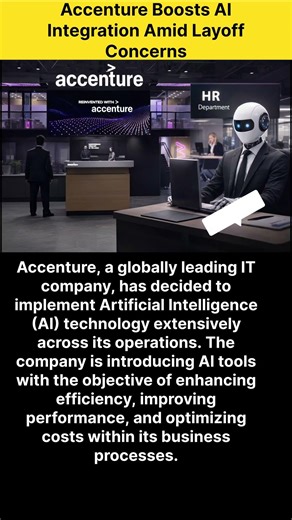 🔥 Accenture’s Big AI Move – No Promotions Without AI Skills?