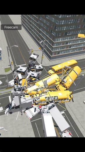 largest crash #cars #roblox #robloxcdid #destruction #classicroblox #gaming #automobile #games