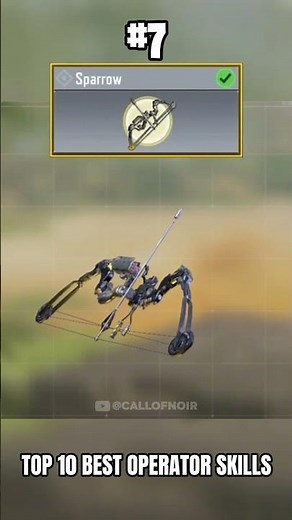 TOP 10 BEST OPERATOR SKILLS in COD MOBILE