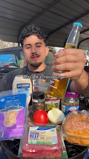 Grilling the Perfect Cheeseburger on a Mini Grill