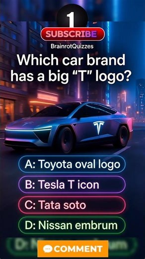 Which Car Brand Has a Big "T" Logo? 🚗⚡ | Ultimate Car Logo Quiz #shorts