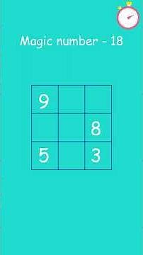 How To Solve 3 x 3 Magic Square Puzzle