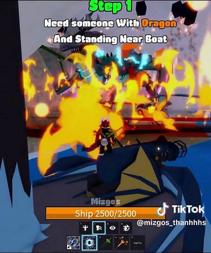 Dragon Ship Glitch Guide in Blox Fruits