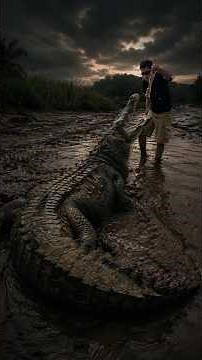 Why Saltwater Crocodiles Are Scarier Than Sharks #wildlife #terrifying #shorts