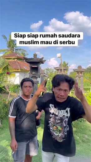 siap" rumah kawan muslim mau di serbu #jawa
