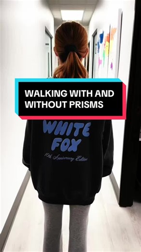 With normal vision or regular glasses, your eyes may see clearly, but they are often not aligned. The brain has to constantly pull the eyes together to create one image. That effort spills into posture and movement. You drift, veer to one side, feel unsteady, or need to slow down and think about every step. The body follows the eyes. With prism lenses, the image is already aligned when it reaches the brain. The eyes don’t have to fight. The nervous system calms down. Your head stays level, shoul