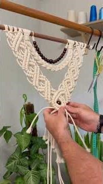 Macrame Panel Tutorial! 💎 Sign up for the Free Course - Link in Bio (Free) 🚀💙