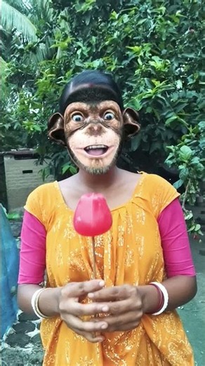 Baby Monkey Tastes a Lollipop... Then Bursts Into Laughter!🍡🤤🥨