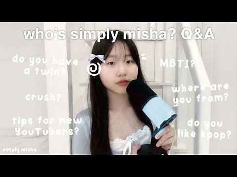 who is simply misha? 🐰💭 | 80+ questions q&a + journal w/ me 🎤: ft. maono PD100X microphone