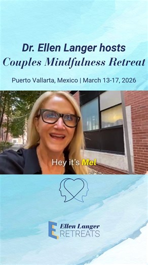 Dr. Ellen Langer, Ph.D. on Instagram: "Most relationship problems don’t come from incompatibility. They come from mindlessness. Repeating the same arguments. Seeing your partner as if nothing has changed. Moving through life on autopilot. When you stop noticing each other… you stop experiencing each other. The good news? The solution is simple: notice again. That’s mindfulness, as I study it. Not meditation. Not silence. Just actively noticing new things. And when you do, your relationship becom