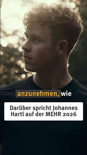 "Self-acceptance in the light of God" | Johannes Hartl will be speaking about this at MEHR 2026 #...