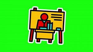 clip-3645888079-teacher-desk-table-classroom-icon-green-screen