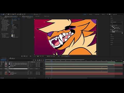 SPEEDPAINT pusher animation process
