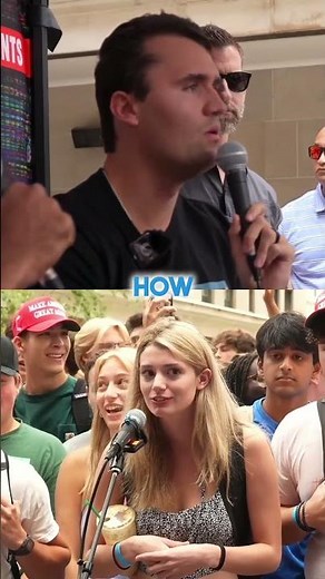 College Student FLASHED Charlie Kirk to get him Banned