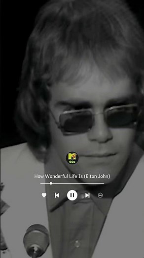 How Wonderful Life Is - Elton John